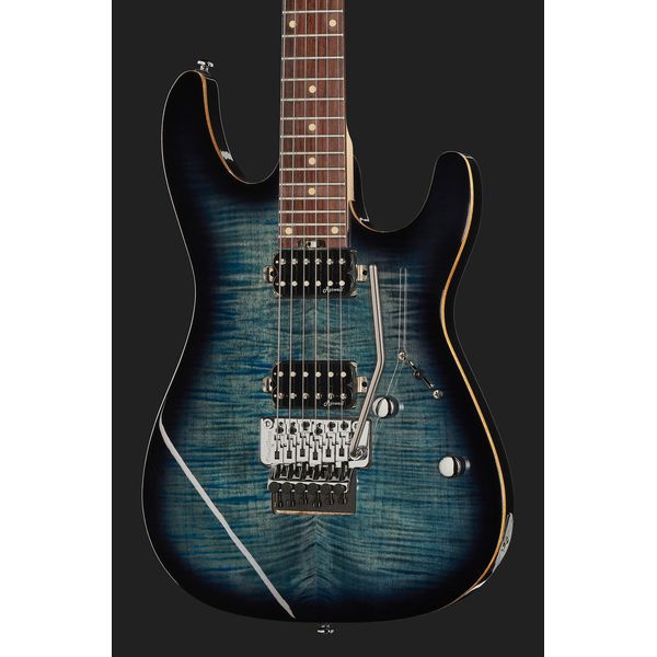 Harley Benton Fusion-III HH FR EB FBLB