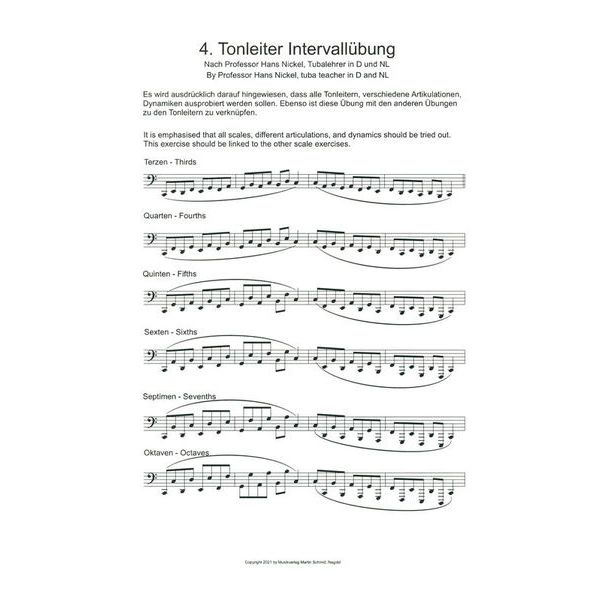 Martin Schmid Blechblsernoten Tuba-Total