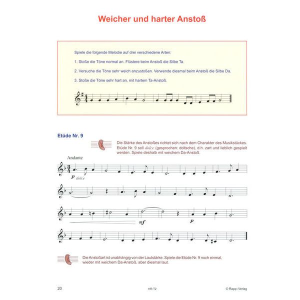 Horst Rapp Verlag Trompetenschule 2 für Fortgesc