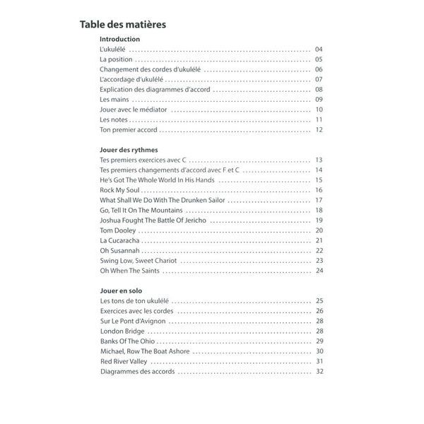 Cascha Ukulélé �Apprendre rapidement