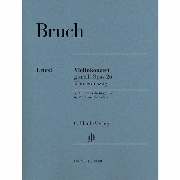 Henle Verlag Bruch Violinkonzert g-moll
