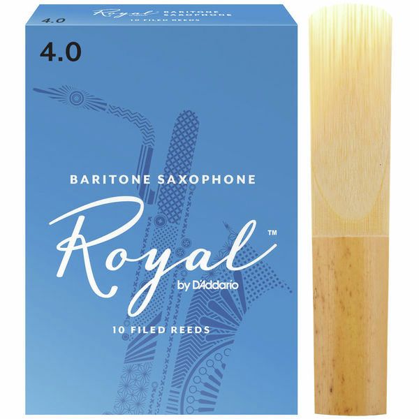 DAddario Woodwinds Royal Baritone Saxophone 4.0