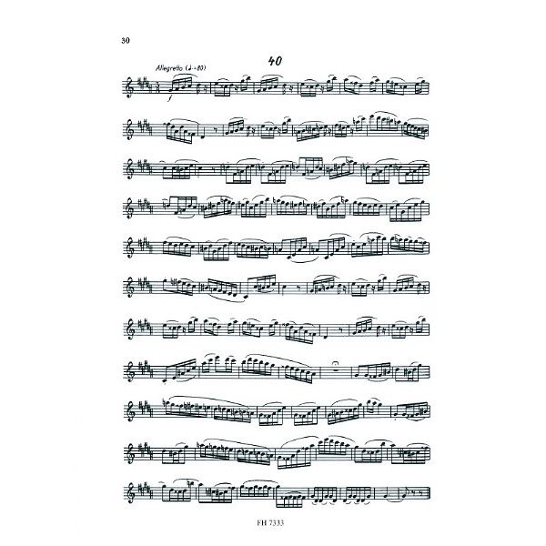 Friedrich Hofmeister Verlag Ferling 48 bungen Oboe