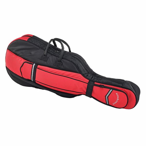 Roth & Junius CSB-01 1/4 BK/RD Cello Bag
