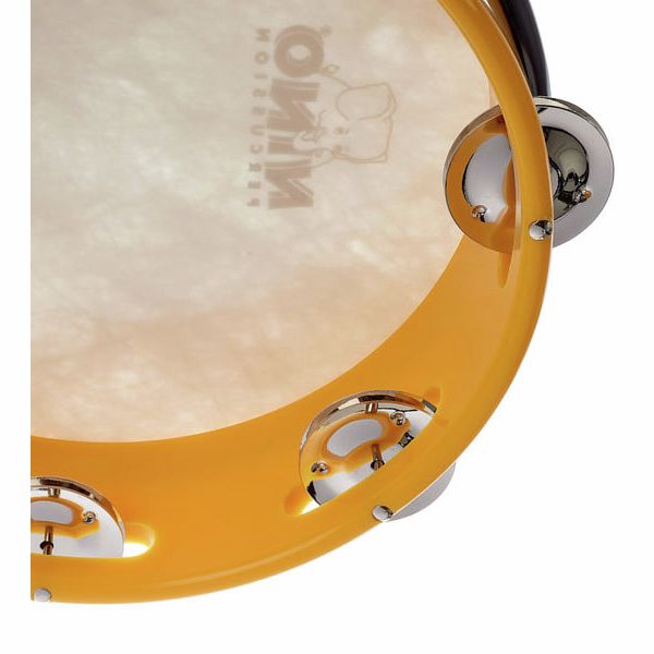 Nino 8" ABS Tamburine Yellow