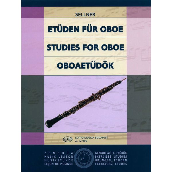 Editio Musica Budapest Etüden für Oboe