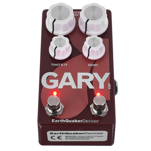 EarthQuaker Devices Gary Red Brown LTD