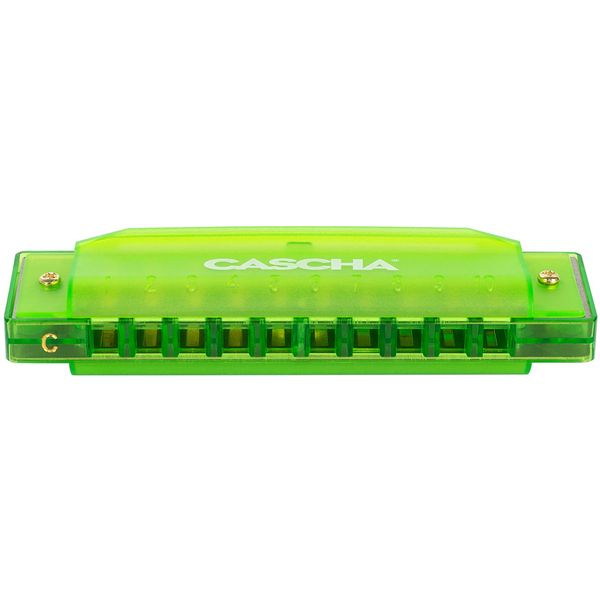Cascha HH-2274 Fun Blues Harp Green