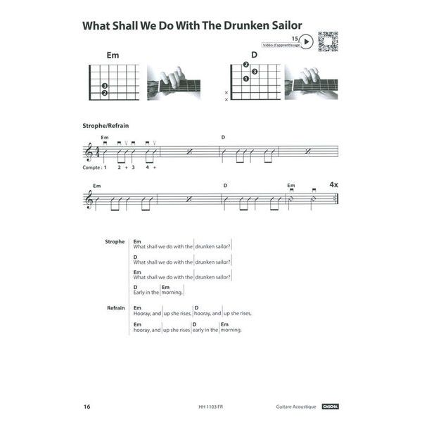 Cascha Guitare Acoustique Apprendre