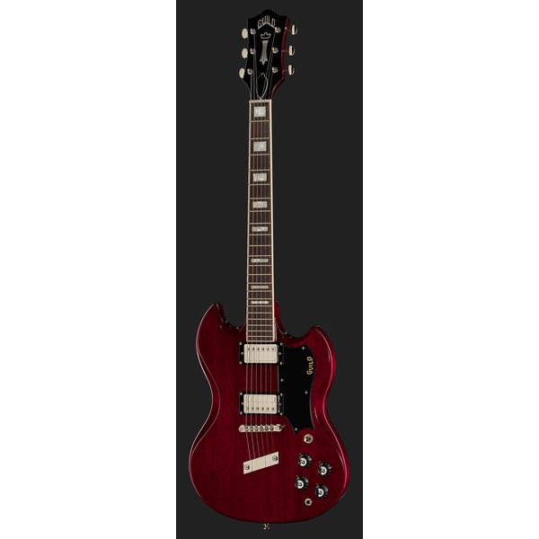 Guild Polara Deluxe Cherry Red
