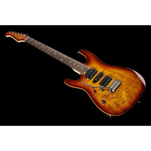 Harley Benton Fusion-III LH HSH EB FB Bundle