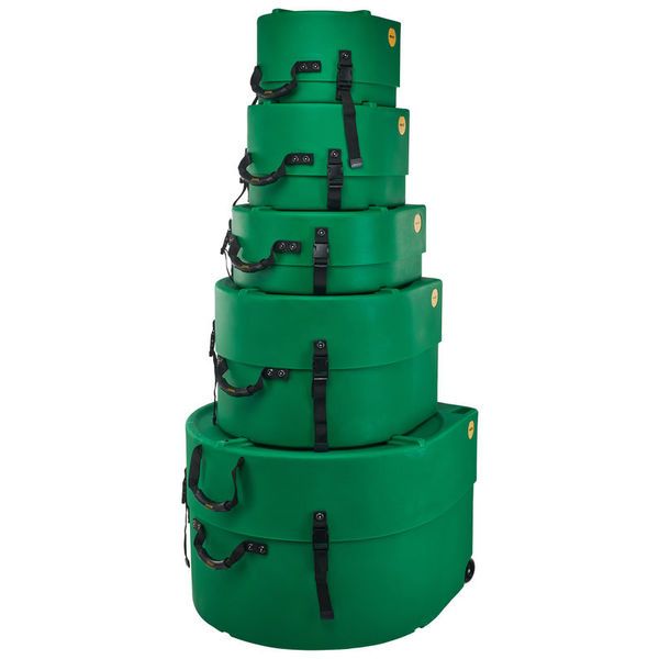 Hardcase HRockFus3 F.Lined Set D.Green