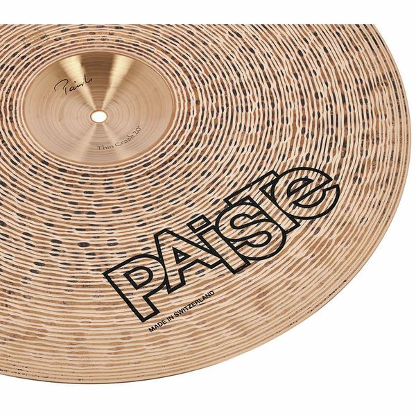 Paiste 20" Traditional Thin Crash