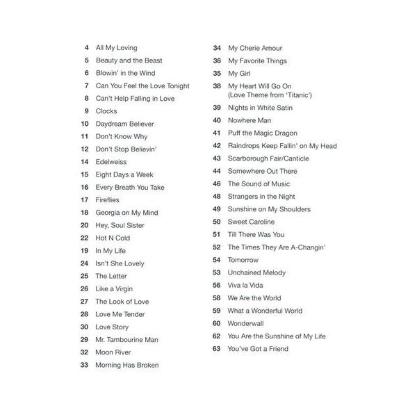 Hal Leonard Easy Pop Melodies Double Bass