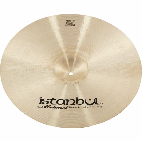 Istanbul Mehmet 18" Medium Crash Traditional