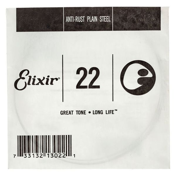 Elixir .022 Plain Steel