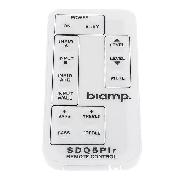Biamp Systems SDQ5PIR Remote Control