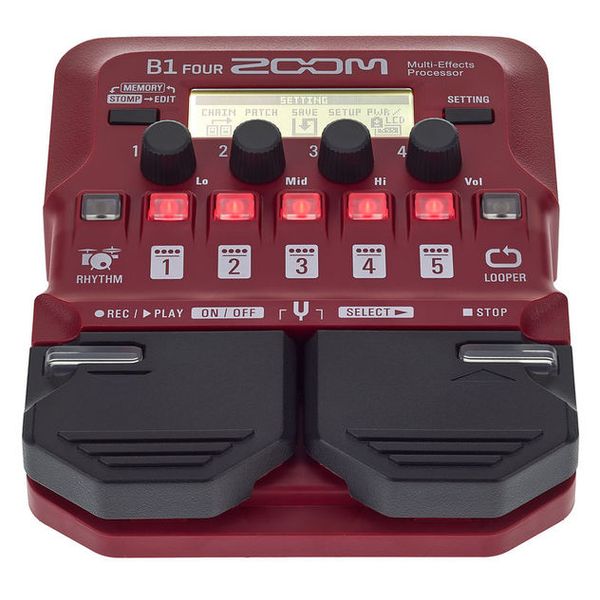 Zoom B1Four Bass Multi Effect