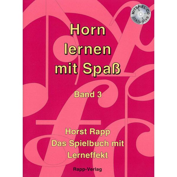 Horst Rapp Verlag Horn Lernen mit Spa 3