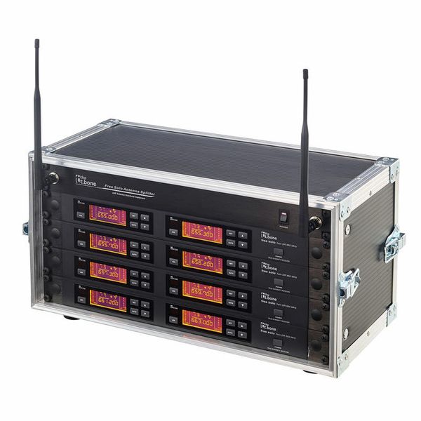 the t.bone free solo PT 660 MHz/8 CH Rack