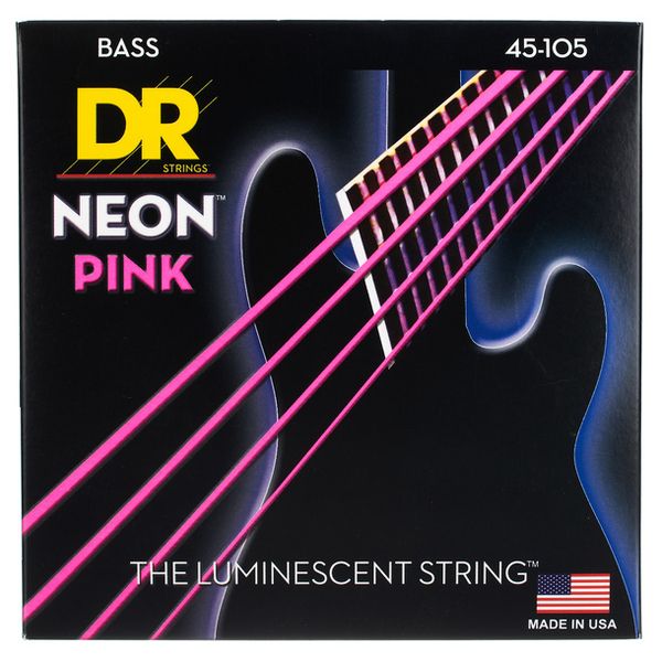 DR Strings Neon Pink NPB-45