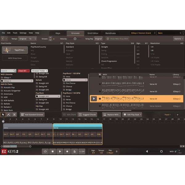 Toontrack EZKeys 2 MIDI Edition