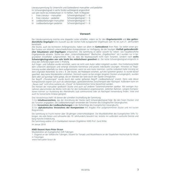 Strube Verlag Orgel spielen mit Hand und Fu