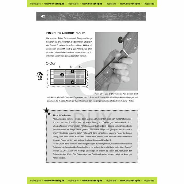 Edition Dux Banjo spielen!