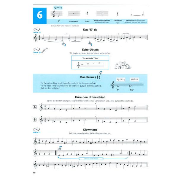 De Haske H&ouml;ren Lesen Schule 1 Flute