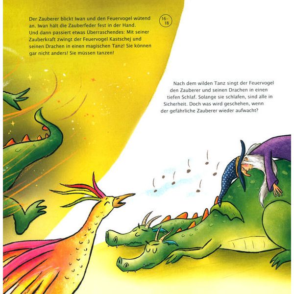 Annette Betz Verlag Der Feuervogel Musikbilderbuch