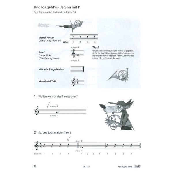 Hage Musikverlag Horn Fuchs 1