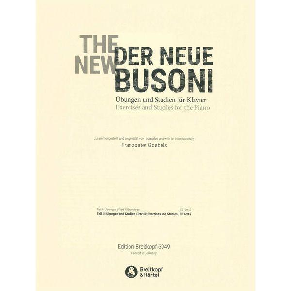 Breitkopf & Hrtel Der Neue Busoni 2