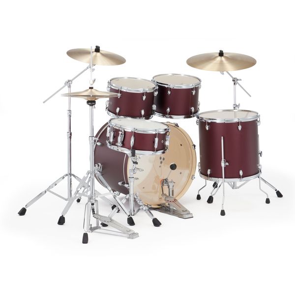 Pearl Export 22" Rock Sat. Scarlet