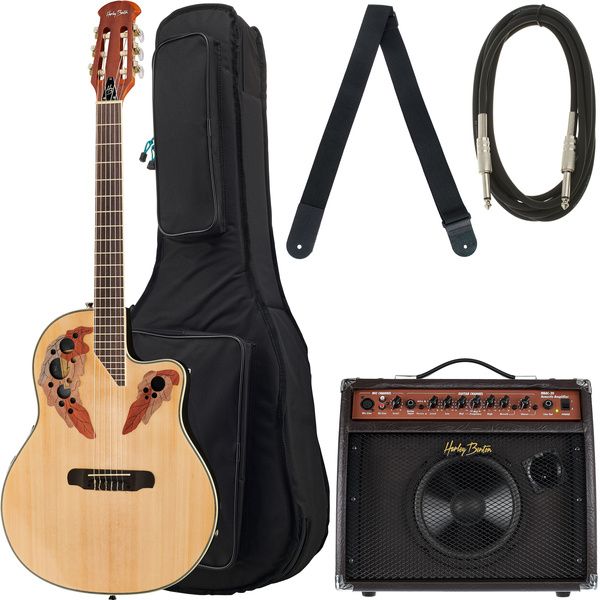Harley Benton HBO-850 Classic Natural Bundle