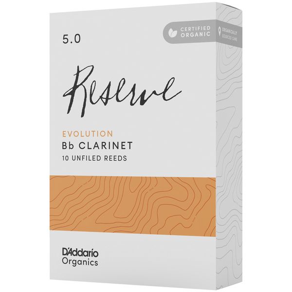 DAddario Woodwinds Organic Reserve Evo CLAR 5.0