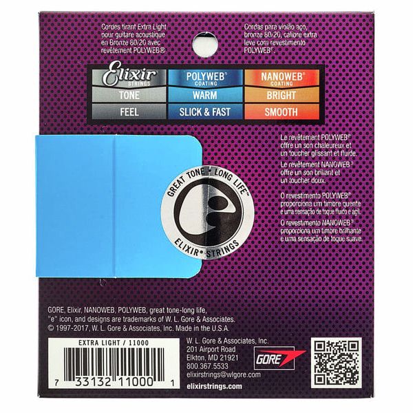 Elixir Polyweb Extra Light Acoustic