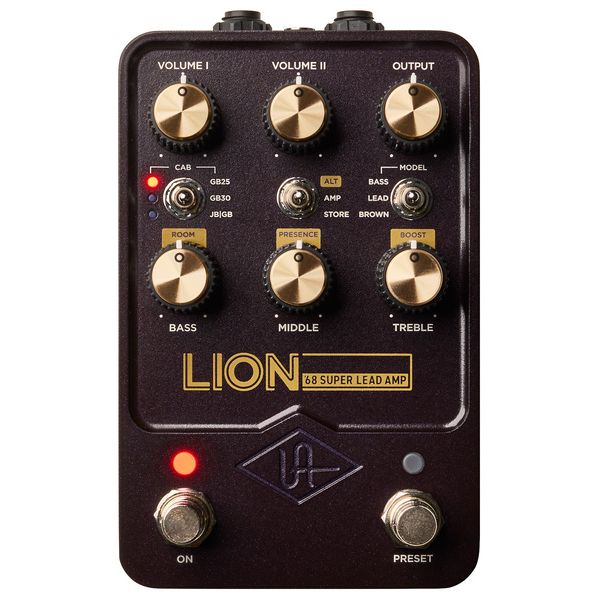 Universal Audio UAFX Lion 68 Super Lead Amp