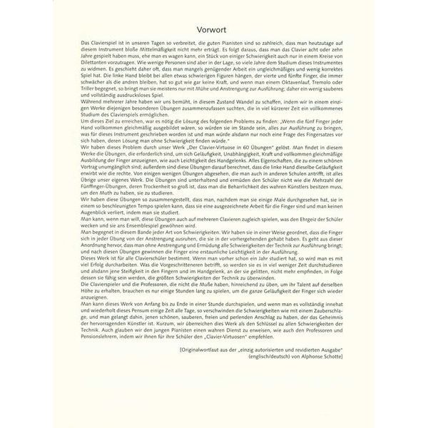 Schott The Virtuoso Pianist Hanon