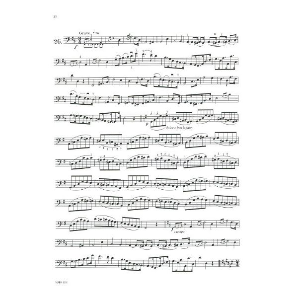 Music Minus One Simandl 30 Etudes Double Bass