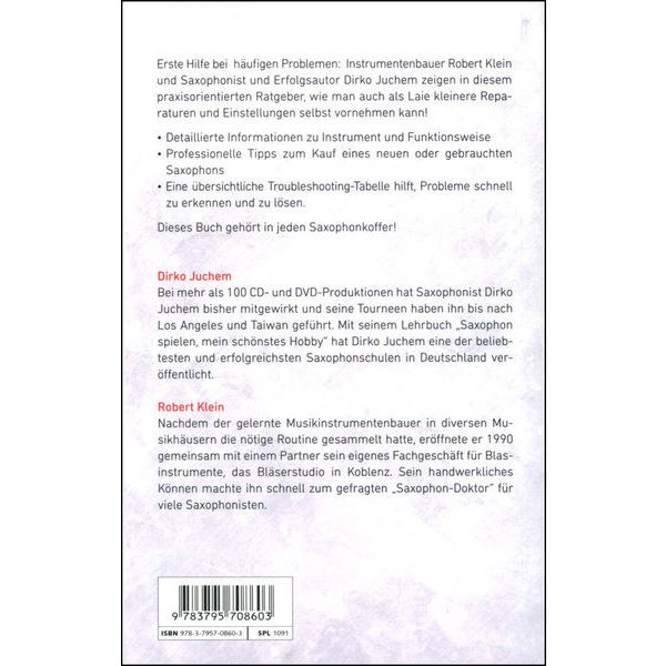 Schott Der Saxophon-Doktor