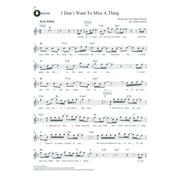 Schott Love Ballads T-Sax