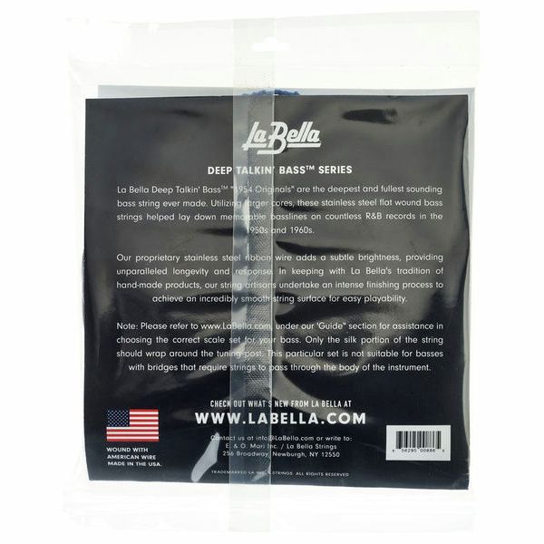 La Bella 0760M Deep Talkin Bass