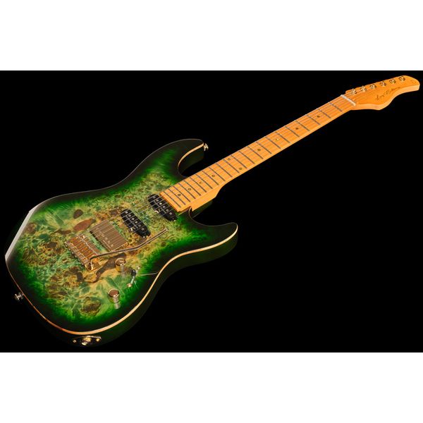 Larry Carlton S10 HSS Transparent Green