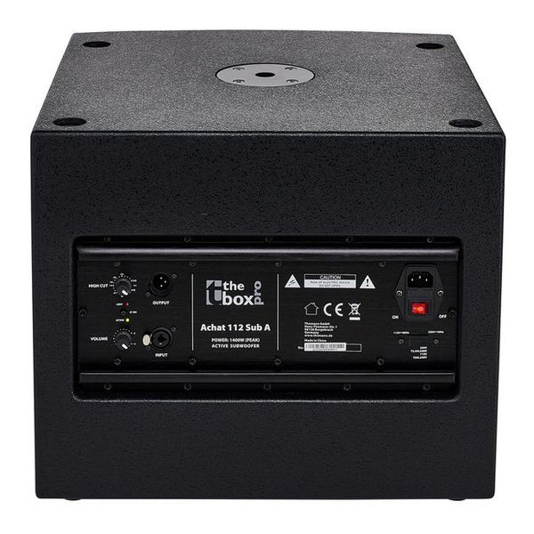 the box pro Achat 112 Sub A