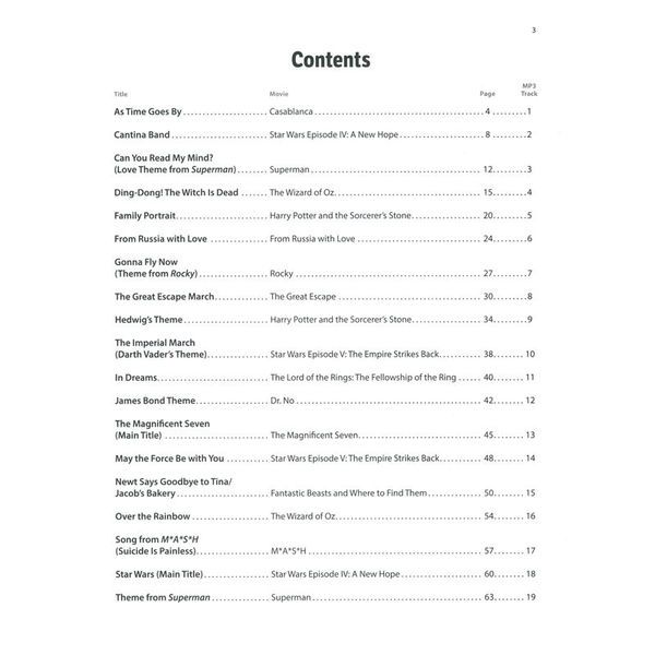 Alfred Music Publishing Movie Favorites Alto Sax