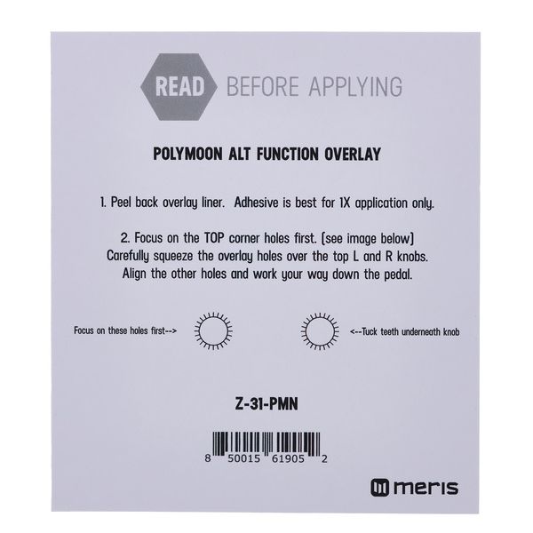 Meris Alt Function Overlay Polymoon