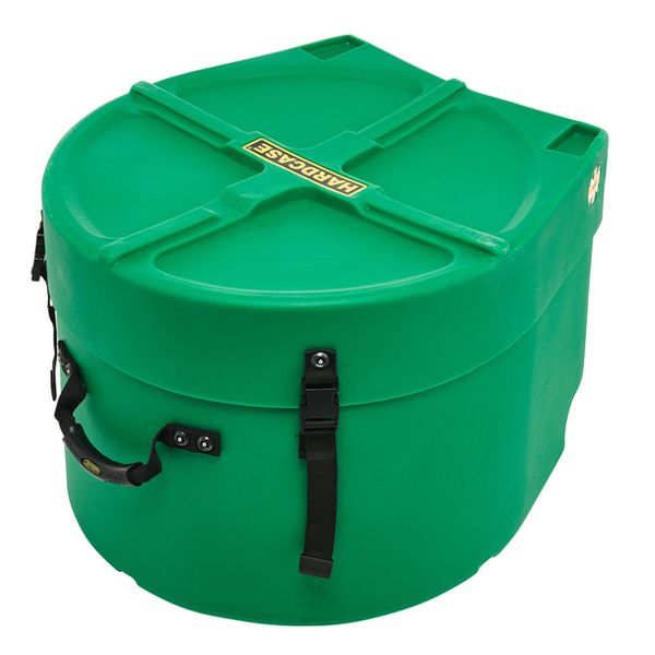 Hardcase 18" F.Tom Case F.Lined D.Green