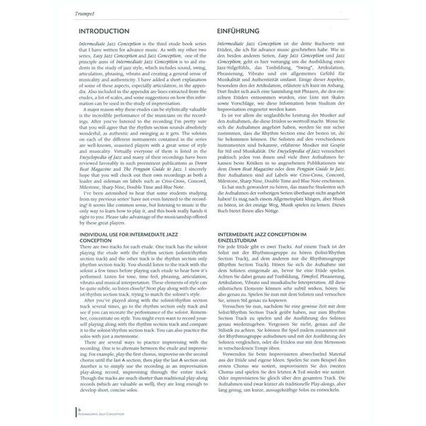 Advance Music Inter Jazz Conception Trumpet