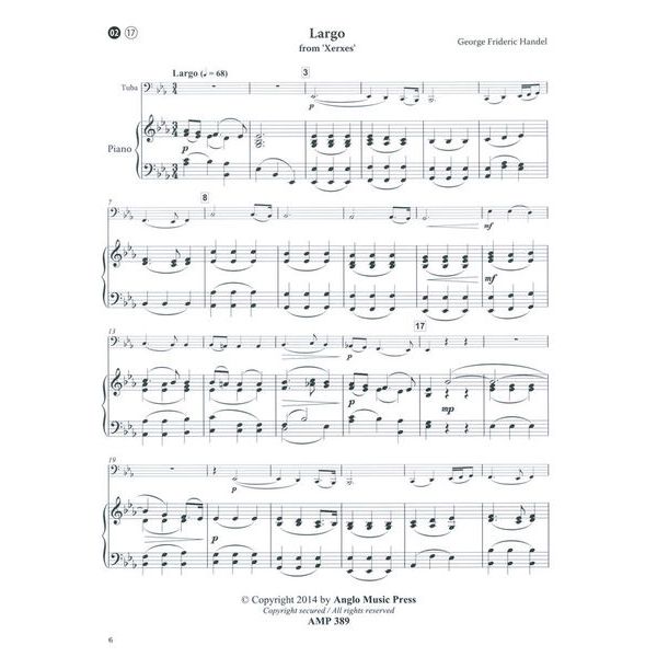 Anglo Music Intermed.Classical Solos Tuba