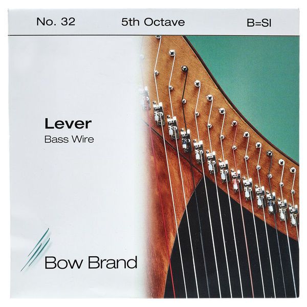 Bow Brand BW 5th B Harp Bass Wire No.32